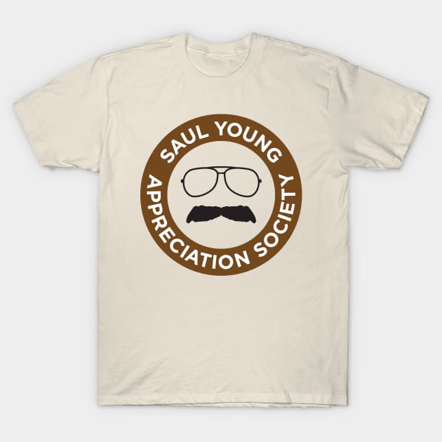 Saul Young Appreciation Society T-Shirt by JodyCollins